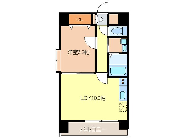 ケイズマンション泉の物件間取画像